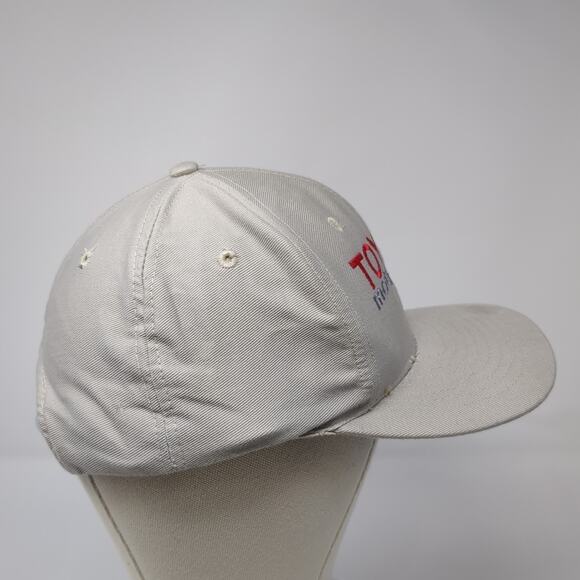 Toyota Motorsports Snapback Cap Gray One Size Adjustable Embroidered Mohr's - Picture 5 of 10